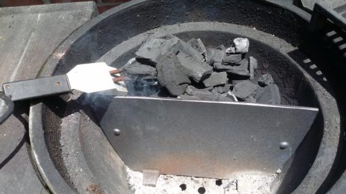 Indirect Heat Firebox Divider for 20.5" Cooker Indirect Heat Firebox Divider for 20.5" Cooker